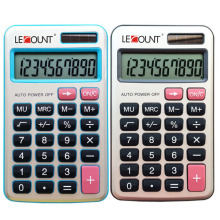 Calculatrice de poche à double puissance de 10 chiffres (LC329)